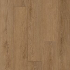 tawny brown coloured hybrid floorboards