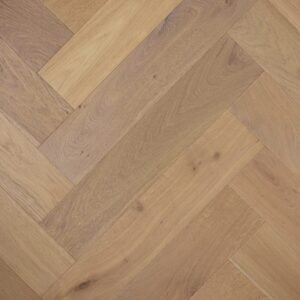 Herringbone Colonial Grey coloured timber flooring