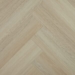 Herringbone Porcelain coloured hybrid flooring