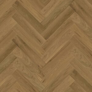 Acorn Brown coloured timber oak flooring zig zag
